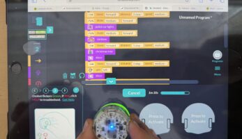 🤖 Ozobots im Wahlpflichtkurs „iPad Profis“