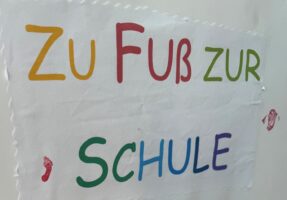 Zu Fuß zur Schule – wir machen wieder mit! 👣